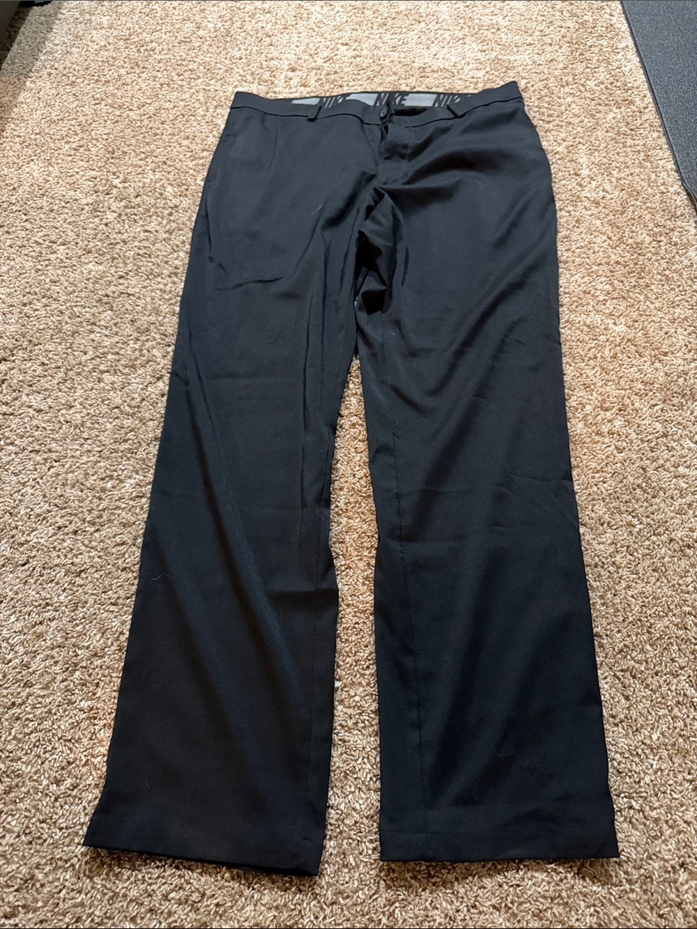 Nike Black Men's Golf Pants - Straight Leg